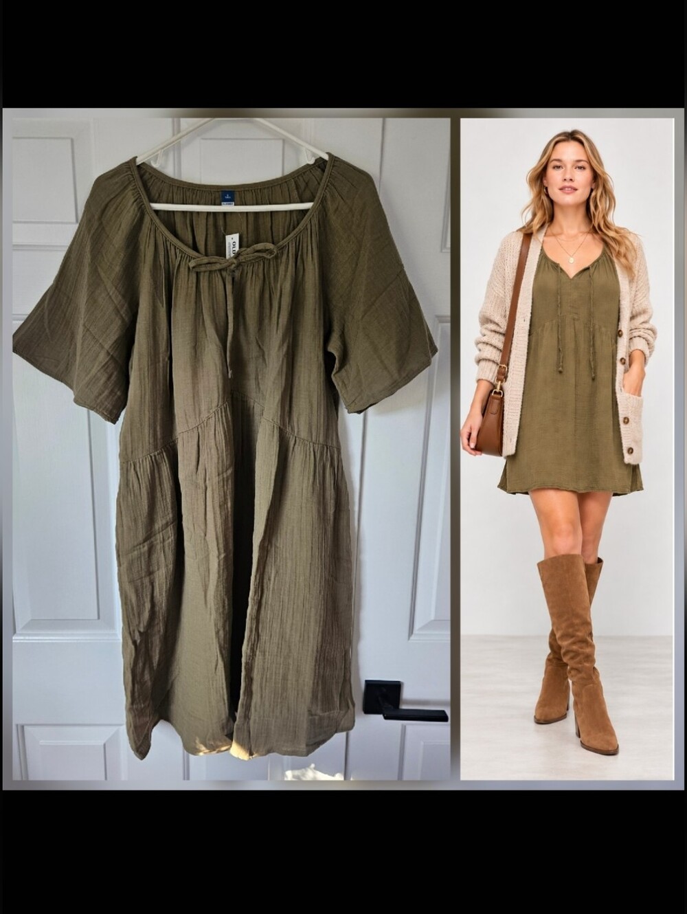 NWT Dress With ✨ Pockets ✨ - L Tall - Old Navy